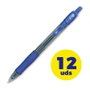 Pilot Bolígrafo de tinta de gel retráctil G-2 azul